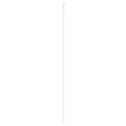 Sliding Door Set White 29 x 78 in Solid pine wood and steel