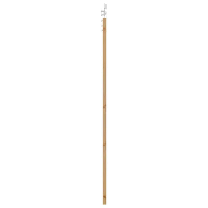 Sliding Door Set Manual Natural and white 36.6 x 79.5 in