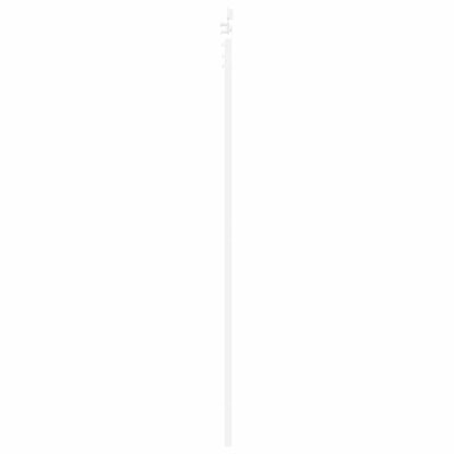 Sliding Door Set White 36.6 x 79.5 in Solid pine wood and steel