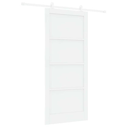 Sliding Door Set Manual ORKDAL White 36.6 x 83.1 in