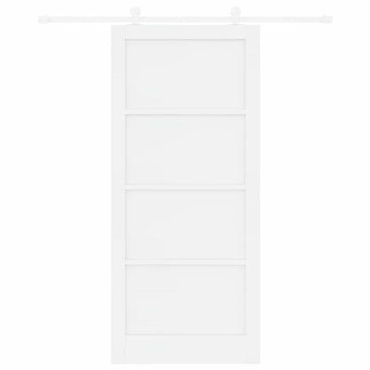 Sliding Door Set Manual ORKDAL White 36.6 x 83.1 in
