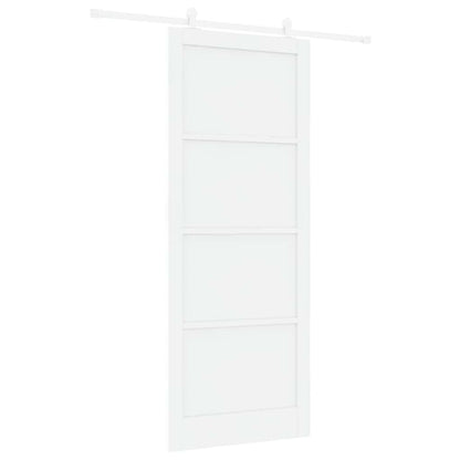 Sliding Door Set Manual ORKDAL White 36.6 x 91.3 in