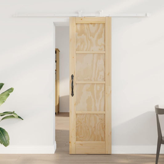 Sliding Door Set Manual ORKDAL Natural and white 24 x 78.2 in