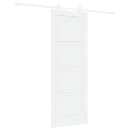 Sliding Door Set Manual ORKDAL White 29 x 78 in
