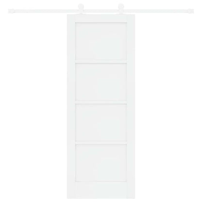Sliding Door Set Manual ORKDAL White 29 x 78 in