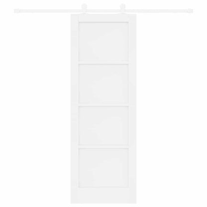 Sliding Door Set Manual ORKDAL White 28.9 x 83.1 in