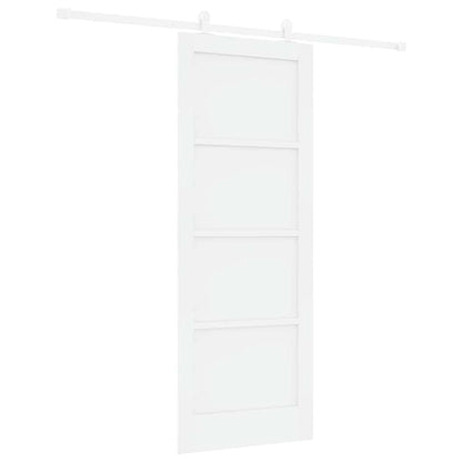 Sliding Door Set Manual ORKDAL White 30.7 x 79.5 in
