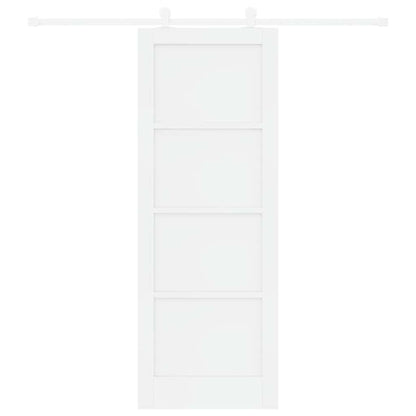 Sliding Door Set Manual ORKDAL White 30.7 x 83.1 in