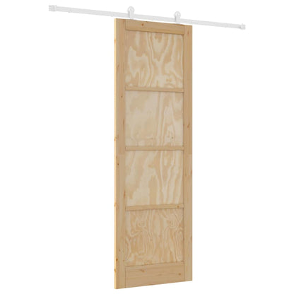 Sliding Door Set Manual ORKDAL Natural and white 30.7 x 91.3 in
