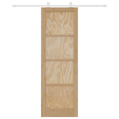 Sliding Door Set Manual ORKDAL Natural and white 30.7 x 91.3 in