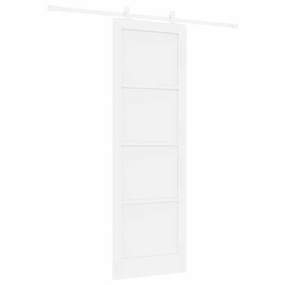 Sliding Door Set Manual ORKDAL White 30.7 x 91.3 in