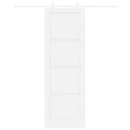 Sliding Door Set Manual ORKDAL White 30.7 x 91.3 in