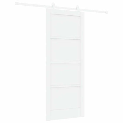 Sliding Door Set Manual ORKDAL White 32.7 x 79.5 in