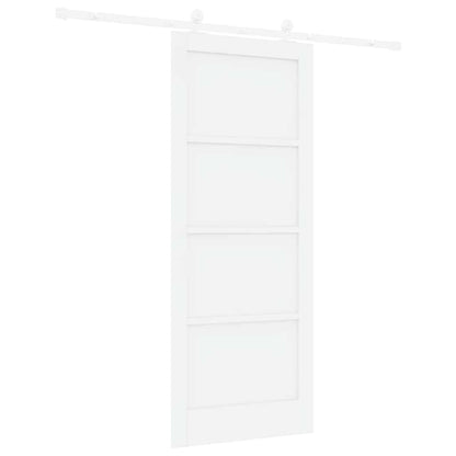 Sliding Door Set Manual ORKDAL White 32.7 x 79.5 in