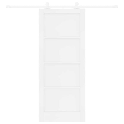 Sliding Door Set Manual ORKDAL White 32.7 x 79.5 in