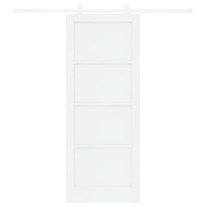 Sliding Door Set Manual ORKDAL White 32.7 x 83.1 in