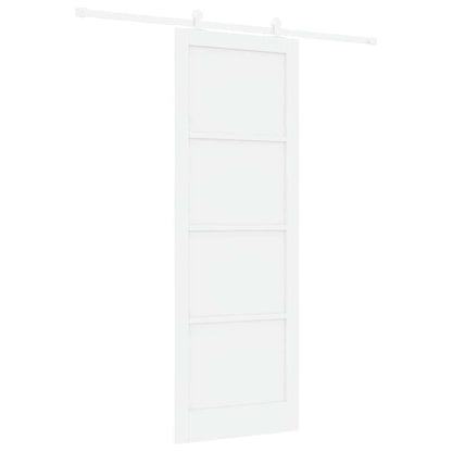 Sliding Door Set Manual ORKDAL White 32.7 x 91.4 in