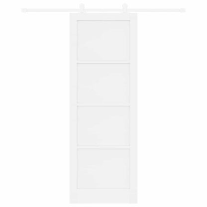 Sliding Door Set Manual ORKDAL White 32.7 x 91.4 in