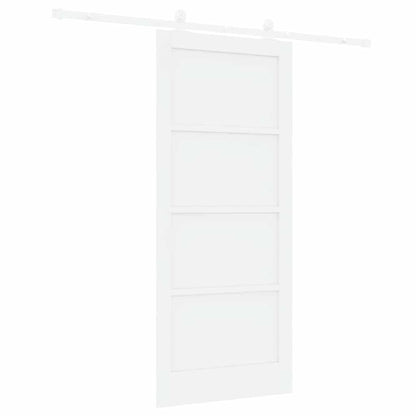 Sliding Door Set Manual ORKDAL White 33.9 x 78.1 in