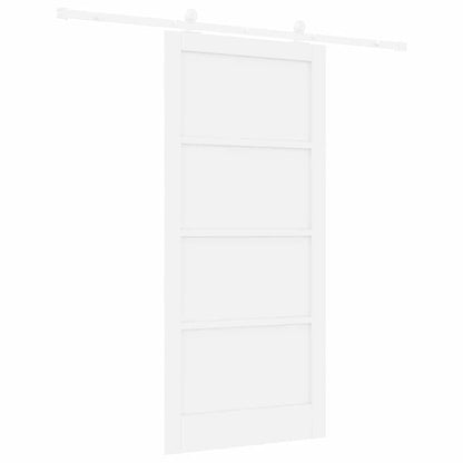 Sliding Door Set Manual ORKDAL Natural and white 36.6 x 79.5 in