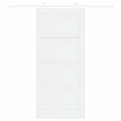 Sliding Door Set Manual ORKDAL White 36.6 x 83.1 in