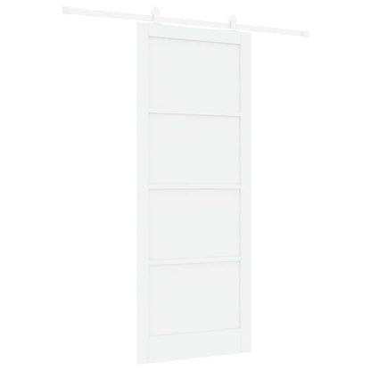 Sliding Door Set Manual ORKDAL White 36.6 x 91.3 in