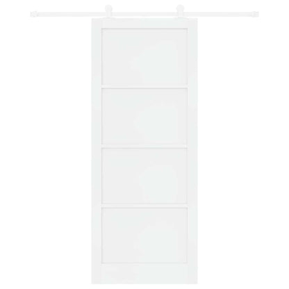 Sliding Door Set Manual ORKDAL White 36.6 x 91.3 in