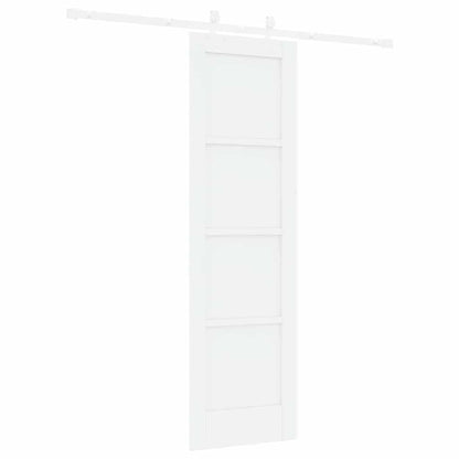 Sliding Door White 24 x 78.2 in Solid pine wood and steel