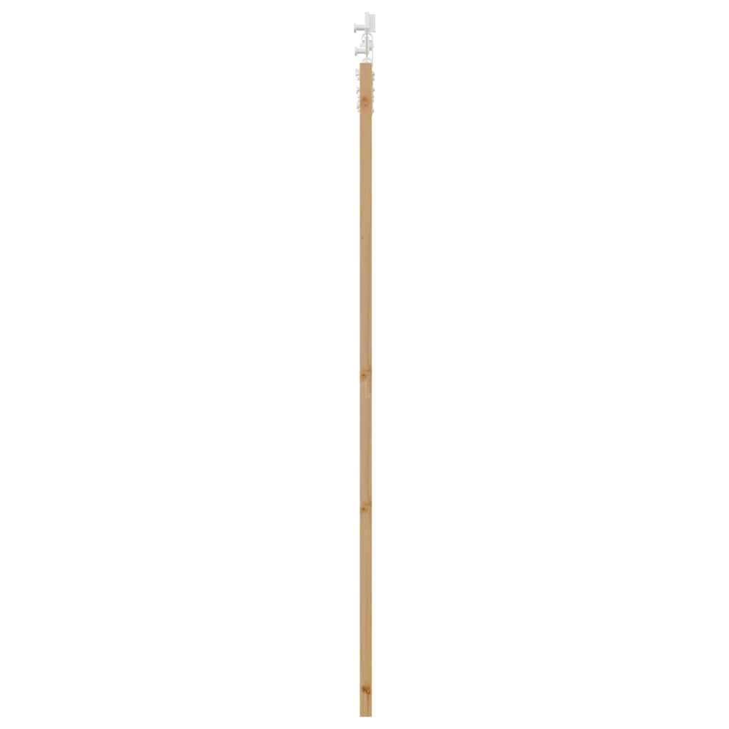 Sliding Door Natural and white 30.71 x 79.53 in