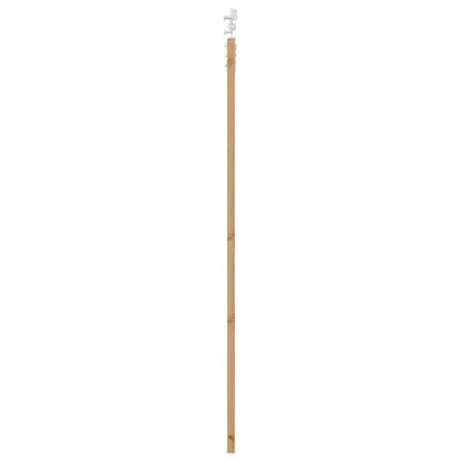 Sliding Door Natural and white 33.86 x 78.15 in