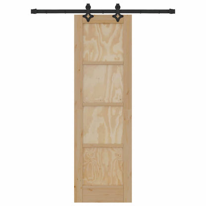 Sliding Door Set Other ORKDAL natural and black 24 x 78.2 in