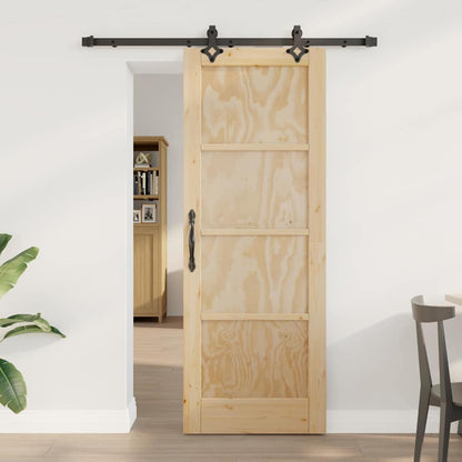 Sliding Door Set Other ORKDAL natural and black 29 x 78 in