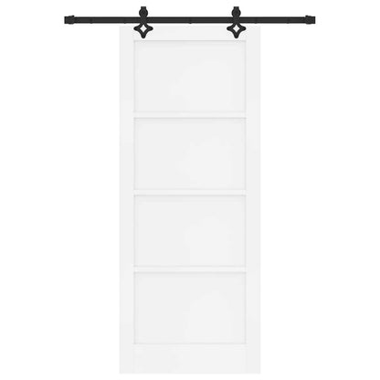 Sliding Door Set Other ORKDAL White and black 33.9 x 83.1 in