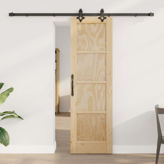 Sliding Door Set Other ORKDAL natural and black 24 x 78.2 in