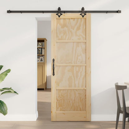 Sliding Door Set Other ORKDAL natural and black 29 x 78 in