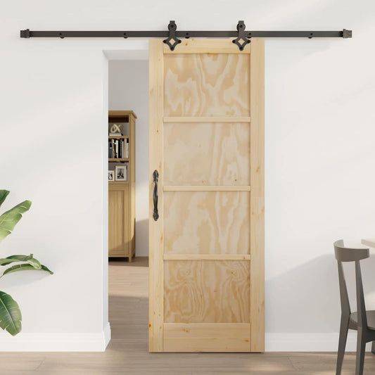 Sliding Door Set Other ORKDAL natural and black 29 x 78 in