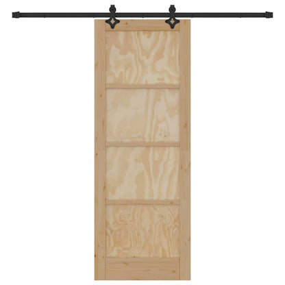 Sliding Door Set Other ORKDAL natural and black 30.7 x 83.1 in