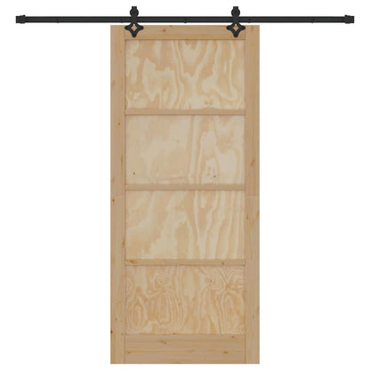 Sliding Door Set Other ORKDAL natural and black 36.6 x 83.1 in