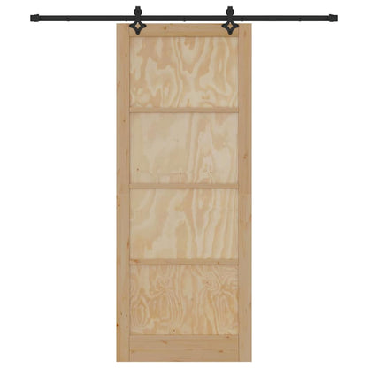 Sliding Door Set Other ORKDAL natural and black 36.6 x 91.3 in