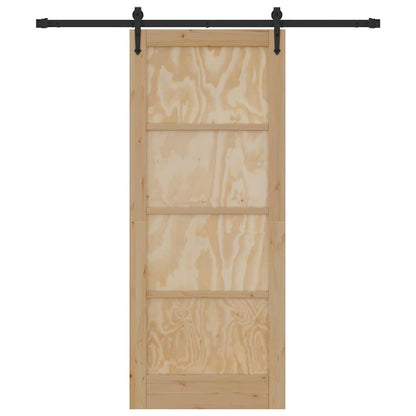Sliding Door Other ORKDAL natural and black 32.7 x 79.5 in