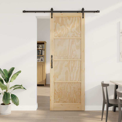 Sliding Door Other ORKDAL natural and black 32.7 x 91.4 in