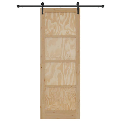 Sliding Door Other ORKDAL natural and black 32.7 x 91.4 in