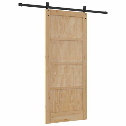 Sliding Door Other ORKDAL natural and black 33.9 x 78.1 in