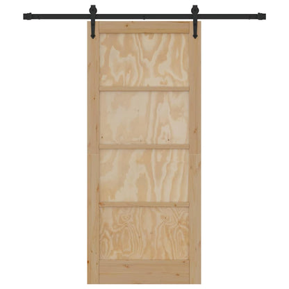 Sliding Door Other ORKDAL natural and black 33.9 x 78.1 in