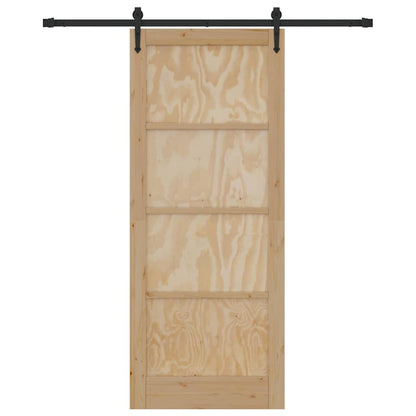Sliding Door Other ORKDAL natural and black 33.9 x 83.1 in