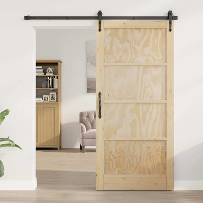 Sliding Door Other ORKDAL natural and black 36.6 x 79.5 in