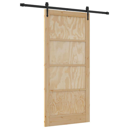 Sliding Door Other ORKDAL natural and black 36.6 x 79.5 in
