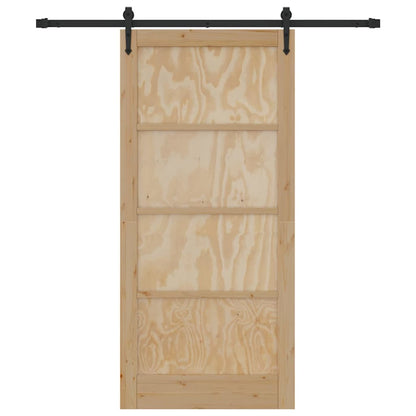 Sliding Door Other ORKDAL natural and black 36.6 x 79.5 in