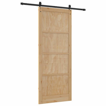 Sliding Door Other ORKDAL natural and black 36.6 x 91.3 in