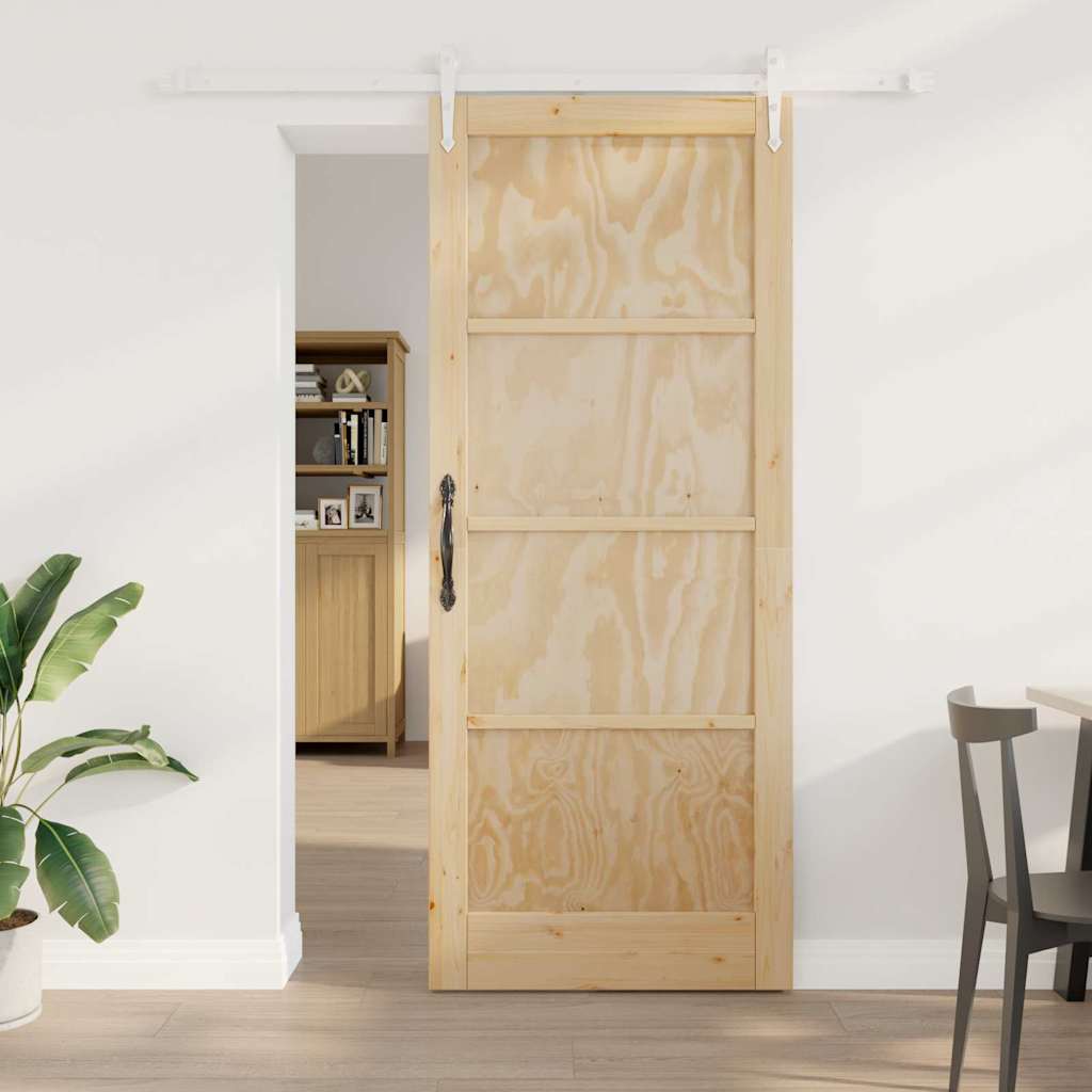 Sliding Door Other ORKDAL Natural and white 33.9 x 83.1 in